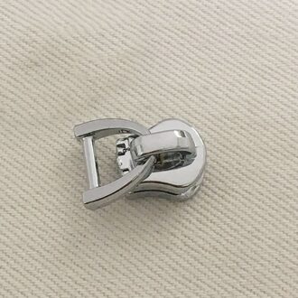 Verkocht 1Pc 5 # Universal Instant Zipper Reparatie Kit Vervanging Rits Metalen Rits Hoofd Voor Diy Rits kleding Accessoire licht zilver