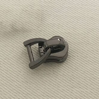 Verkocht 1Pc 5 # Universal Instant Zipper Reparatie Kit Vervanging Rits Metalen Rits Hoofd Voor Diy Rits kleding Accessoire zwart