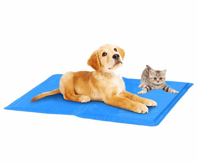 Verkoelende huisdieren gelmat / koelmat S - Cooling mat voor kleine honden en/of katten - 30 x 40 cm