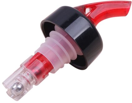 Verkoop 30Ml Automatische Gemeten Fles Schenker Quick Shot Geest Dranken Wijn Cocktail Dispenser Bar Wijn Schenker rood