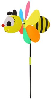 Verkoop 3D Grote Animal Bee Windmolen Wind Spinner Draaimolen Yard Garden Decor