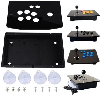 Verkoop Acryl Paneel En Cover Diy Kit Kit Vervanging Voor Arcade Gaming Black