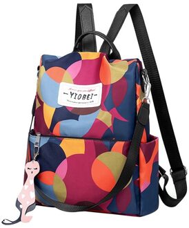 Verkoop Anti-Diefstal Vrouwen Rugzakken Schooltassen Waterdichte Oxford Rugzak Vrouwelijke Dames Grote Capaciteit Rugzak C-1