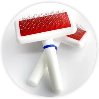 Verkoop Handschoen Voor Dier, Hond Haar Borstel, Roestvrij Stalen Kam, De Huid Niet Kwetsen, mode, Compact En Handig, Duurzaam