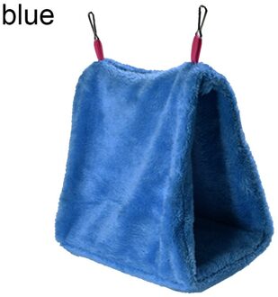 Verkoop Huisdier Vogel Papegaai Parkiet Warm Hangmat Kooi Hut Tent Bed Opknoping Cave Blauw