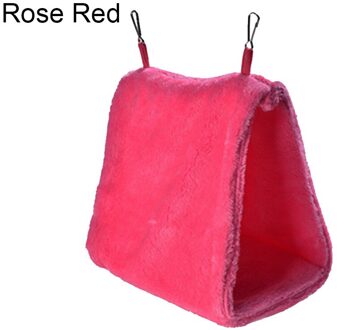 Verkoop Huisdier Vogel Papegaai Parkiet Warm Hangmat Kooi Hut Tent Bed Opknoping Cave roos rood