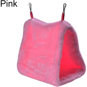 Verkoop Huisdier Vogel Papegaai Parkiet Warm Hangmat Kooi Hut Tent Bed Opknoping Cave Roze