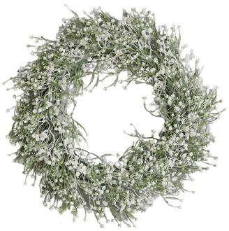 Verkoop Kunstmatige Babysbreath Krans Garland Voor Wedding Party Decoratie Decoratie Opknoping Muur Voordeur Diy Home C4N3