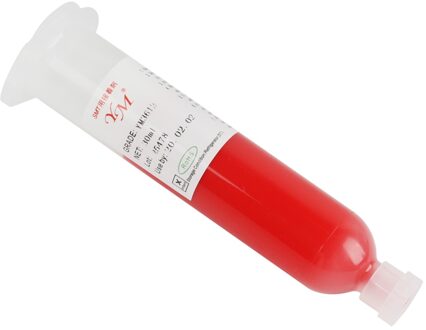verkoop Rode lijm adhensive 30ml voor SMT reparatie BGA Reparatie Verbruiksartikelen