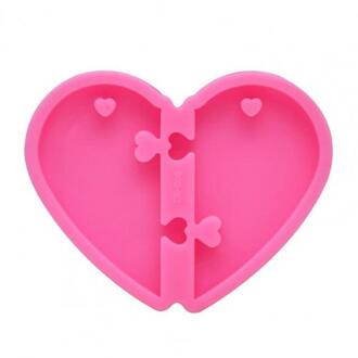 Verkoop Siliconen Mal Diy Eenvoudig Te Vormlostijd Leuke Liefde Hart Puzzel Hars Gieten Mal Voor Thuis