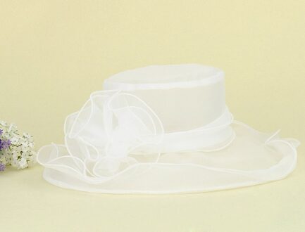 Verkoop Vrouwen Elegante Effen Kleur Bloemen Caps Wedding Kerk Jurk Hoed Emmer Kentucky Derby Zon Hoeden