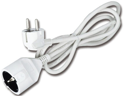 Verlengsnoer - Aigi Gamon - 3680W - 3 Meter - Wit Nederland