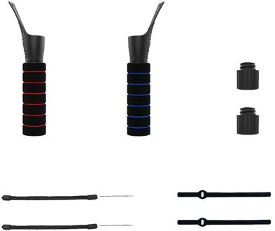 Verlengstuk Dual Handvatten Extension Grips Voor-Oculus Quest 2/Quest1/Rift S Controllers Spelen Beat-sabel Hekwerk Game 96BA