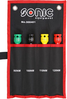 Verlengstukset 1/2", met moment 4-dlg. 300401