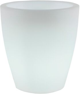 Verlichte Bloembak Violeta 55 Solar Oplaadbaar