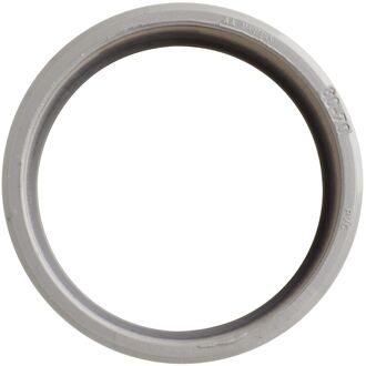 Verloop Met 1x Lijmmof - Hwa - Pvc - Grijs - 70x80mm