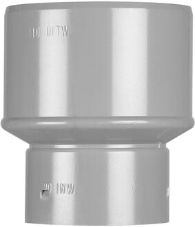 Verloop Pvc Grijs 80x125mm