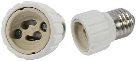 Verloopfitting E27 naar GU10 Adapter Fitting