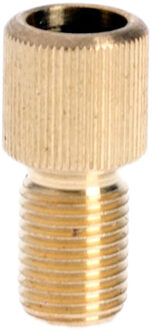 verloopnippel DV naar FV goud Goudkleurig