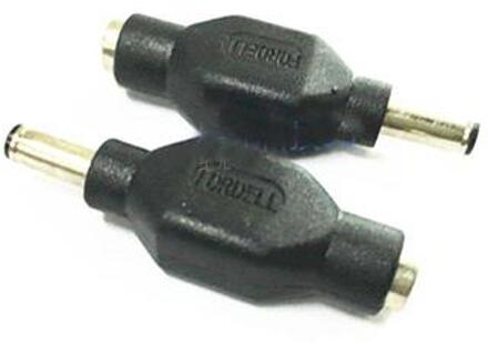 verloopstekker voor Female 5.5*2.1mm/ 5.5*2.5mm/ Male Dell 4.5x3.0mm with center pin - small
