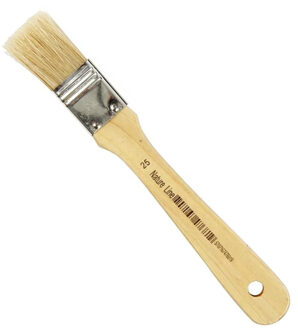 Vernis / verf kwast 25 mm - Kwast Bruin