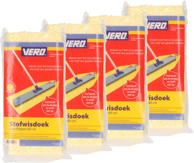 Vero 100x Stofdoeken met citroengeur - voor stofwisser 60 cm