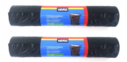 Vero Containerzakken - 20x stuk - vuilniszakken - 240 liter