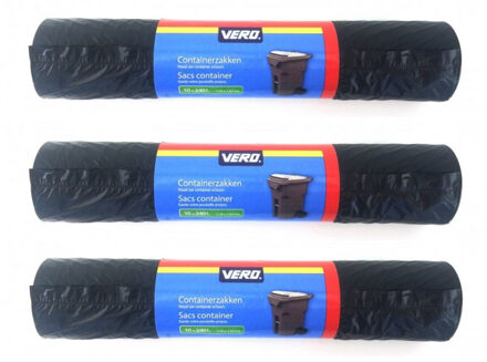 Vero Containerzakken - 30x stuk - vuilniszakken - 240 liter