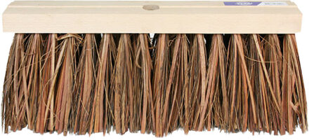 Vero Harde buitenbezem kop - hout - B41 cm - Straatbezems - Schoonmaken - Tegels