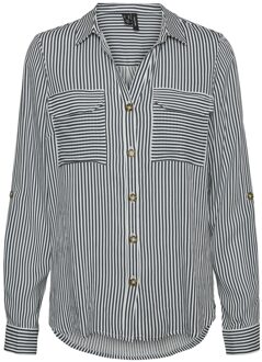 Vero Moda Blouse BUMPY donker blauw - XS;S;L;XL