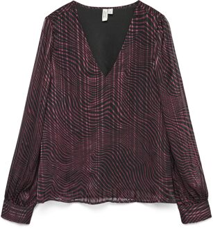 Vero Moda Blouse GEBRA GEDNA bordeaux - XS;M