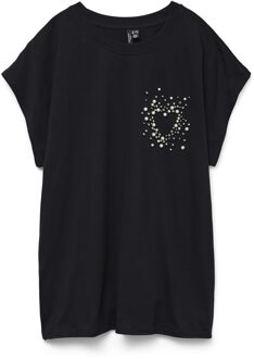 Vero Moda Curve T-shirt FILINE zwart - 42/44;46/48