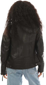 Vero Moda Dames/Dames Faux Veren Jas (Zwart) - maat EU 36 / UK 8