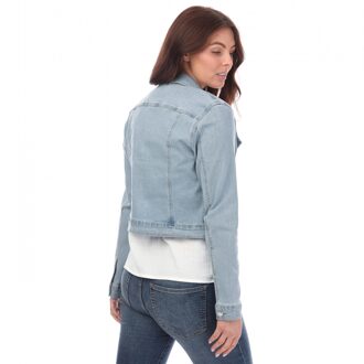 Vero Moda Dames/Dames Luna Denim Jas (Lichtblauw)