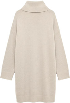 Vero Moda Dames/Dames Waterman Roll Neck Jumper Dress (Natuurlijk) Naturel