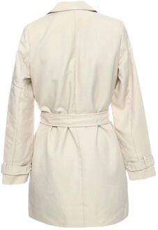 Vero Moda Dames Vero Moda Celeste Trenchcoat in Havermout Beige - 7-9J / 122-134cm