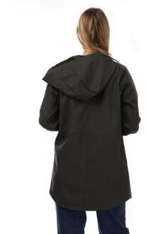 Vero Moda Damesjas Vero Moda Malou Coated in olijfkleur