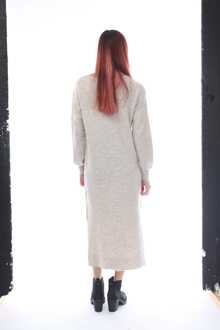 Vero Moda Damesjurk Vero Moda Lefile Midi in Naturel