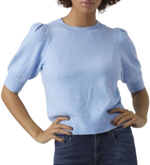 Vero Moda Doffy Knit Sweater Dames lichtblauw - XS