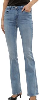Vero Moda Flash Mid Rise Flared Jeans Dames lichtblauw - XS-34