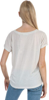 Vero Moda Gebroken wit Vero Moda Lua-T-shirt voor dames - maat EU 36 / UK 8