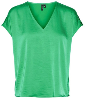 Vero Moda Heldergroene Mouwloze Top | Freewear Vero Moda , Green , Dames - Xl,M