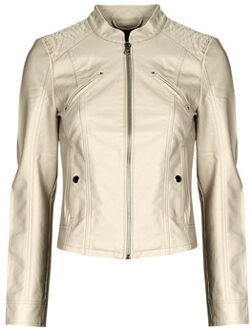 Vero Moda Leren Jas Vero Moda VMFAVODONA COATED JACKET NOOS" Beige - S, M, XS