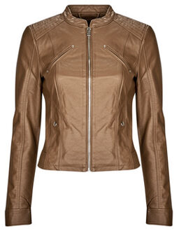 Vero Moda Leren Jas Vero Moda VMFAVODONA COATED JACKET NOOS" Bruin - S, M, XS