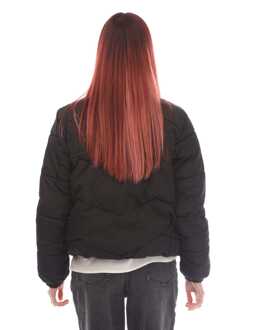 Vero Moda Ligario korte jas voor dames in zwart - maat EU 36 / UK 8