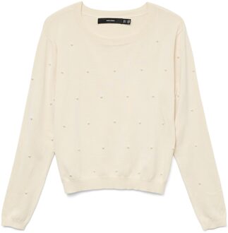 Vero Moda Longsleeve GLORY ecru - XS;L