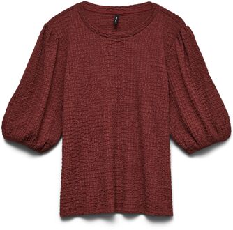 Vero Moda Norah 2/4 Crew Neck Top Dames - XL
