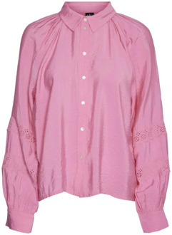 Vero Moda Roze LS Shirt | Freewear Roze Vero Moda , Pink , Dames - M,S