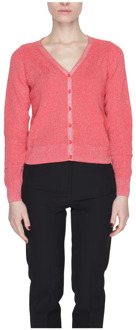 Vero Moda Shine V-Neck Vest Lente/Zomer Collectie Vero Moda , Pink , Dames - Xl,L,M,S,Xs