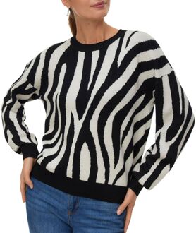 Vero Moda Silje Animal Sweater Dames - L